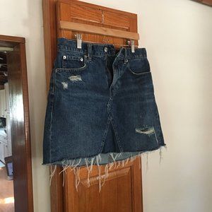 Everlane Reconstructed Denim Skirt - Size 27